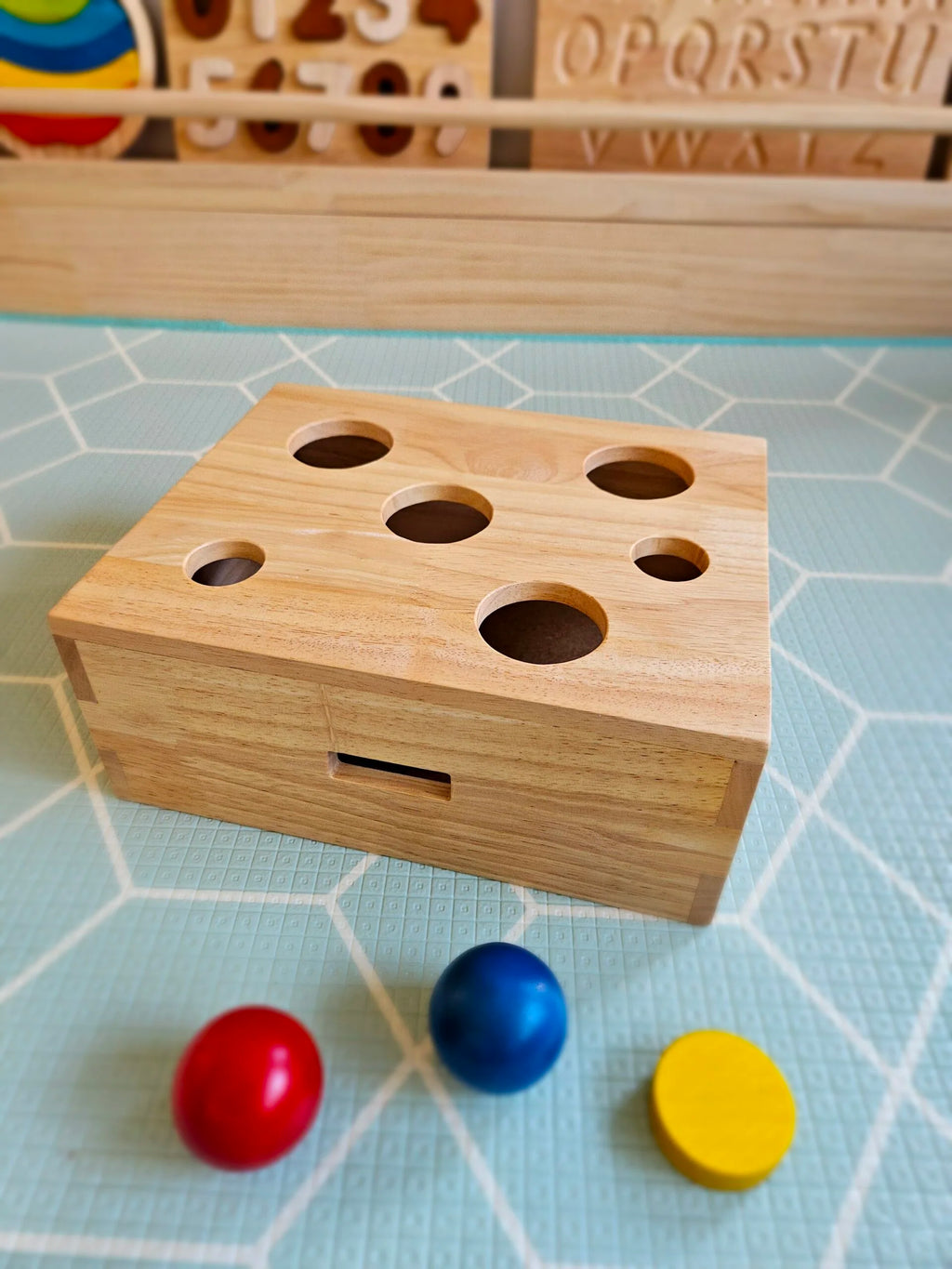 Boîte Montessori de Tri et Motricité Fine
