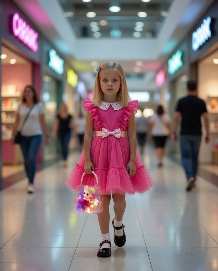Un sac lumineux pour petite fille