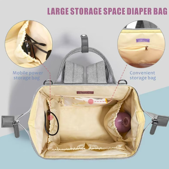 Sac à Langer Multifonction Premium