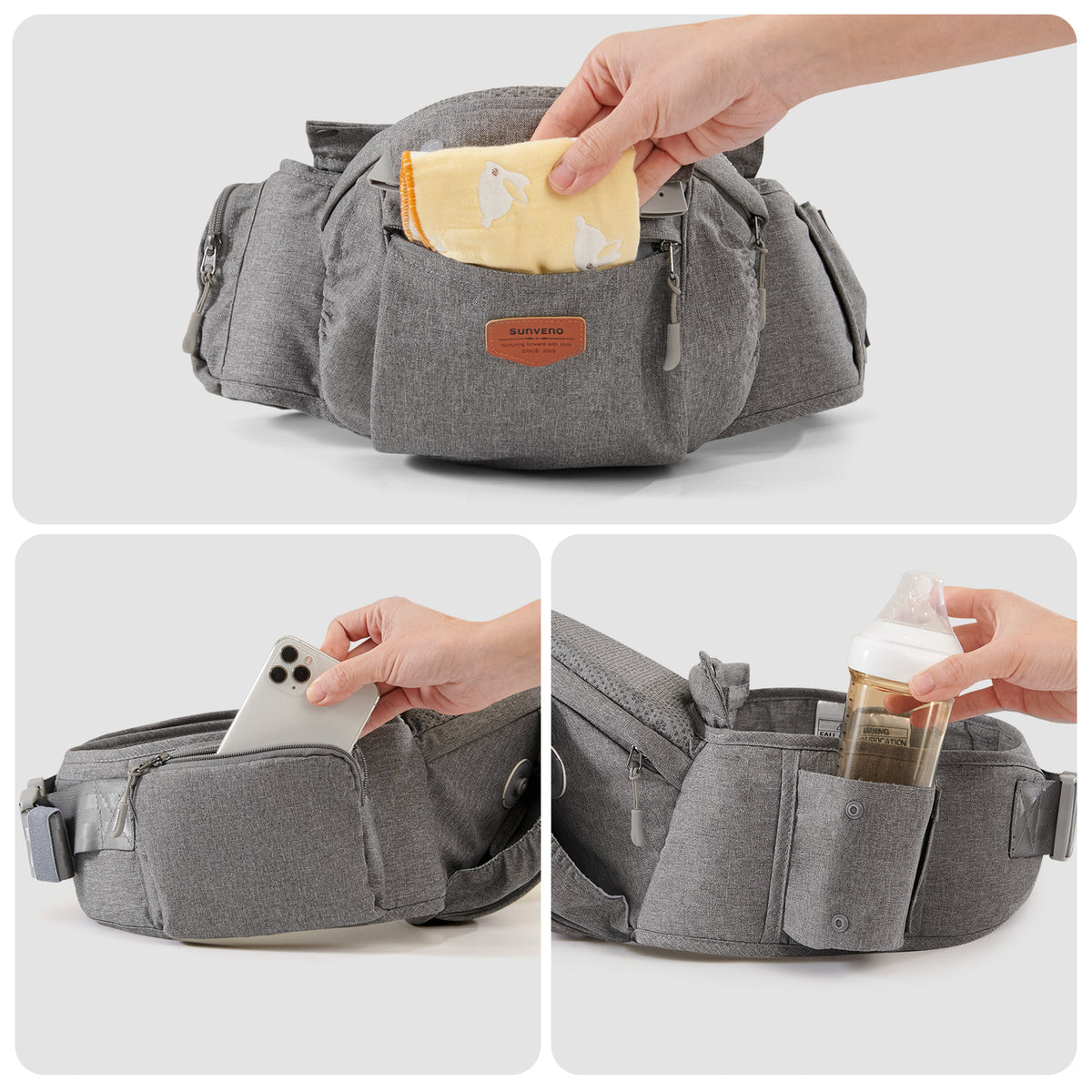 Telys Carry™ – Porte-Bébé 3-en-1